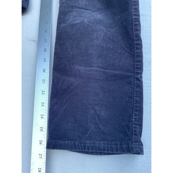 Talbots Black Corduroy Straight Leg Pants - Picture 5 of 6